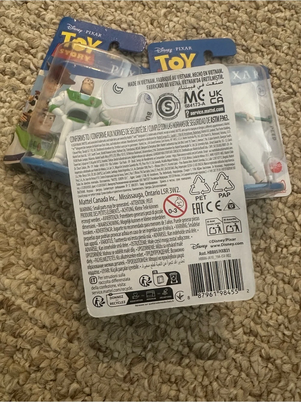 Set of 3 Disney Pixar Toy Story Figures - Picture 4 of 5
